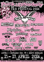 Dragster - Punk & Disorderly Festival 2016, Berlin, Germany 15.4.16